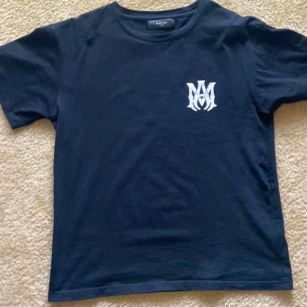 Amiri ...Black/White...Worn Twice...Size Large But Fit Slim Fit Like A Medium
